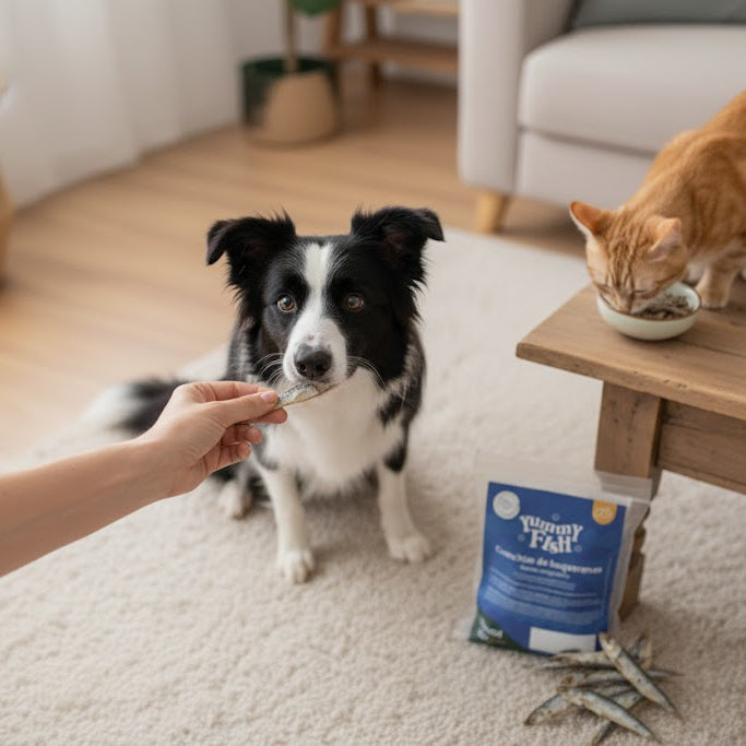 YUMMY FISH - Crunchies de boquerones - Snack 100% natural