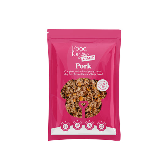 Giant Porco 1200 gr - Receita de porco para cães de porte médio e grande