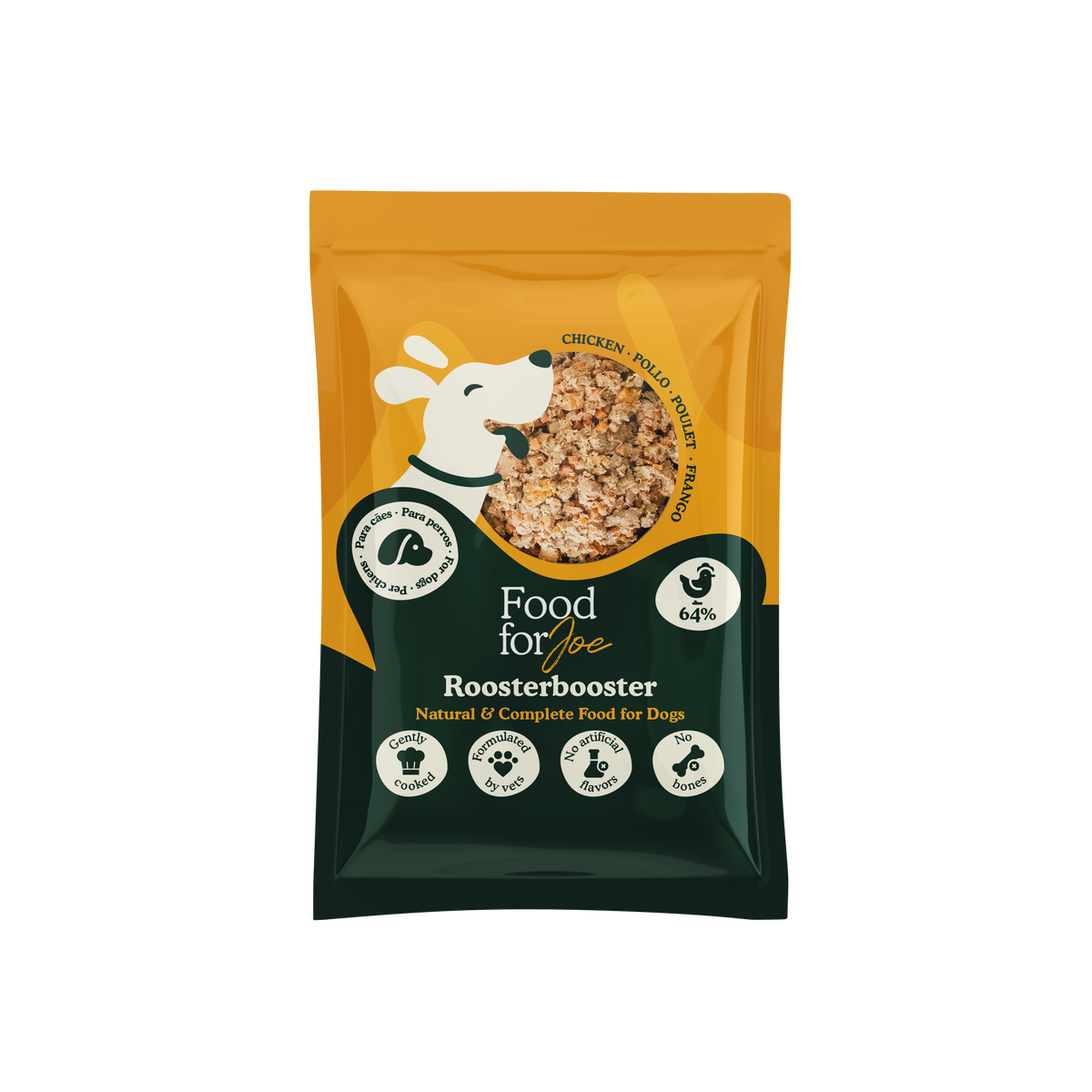 Roosterbooster - menú de pollo para perros 200g