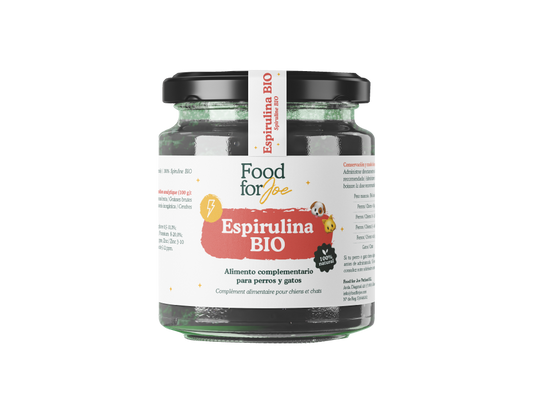 Espirulina BIO Food for Joe - Suplemento natural para cães e gatos
