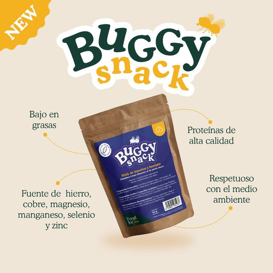 Buggy Snack - Snack 100% natural de insecto