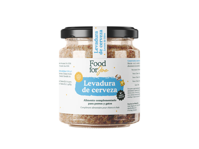 Levadura de cerveza - Suplemento 100% natural para perros y gatos