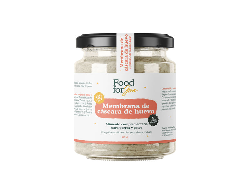 Membrana de casca de ovo - Suplemento 100% natural para cães e gatos