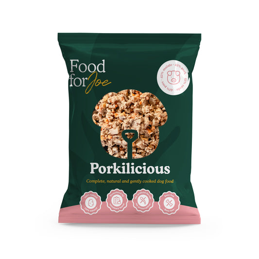 Porkilicious - menu de porco para cães 200g