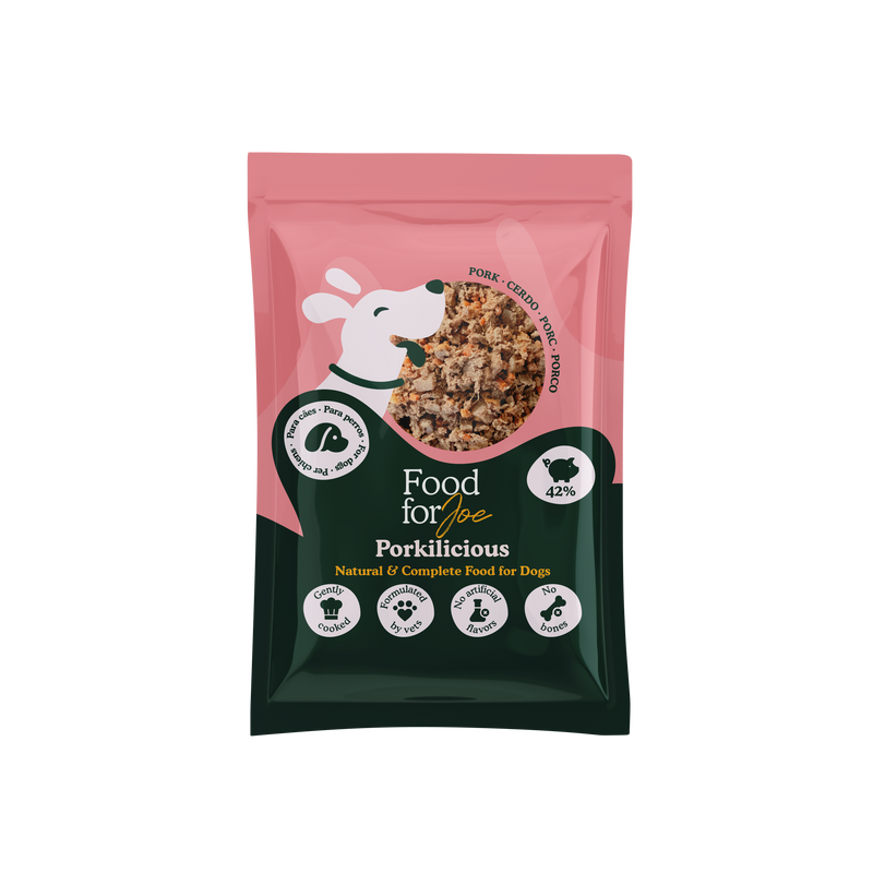 Porkilicious - menú de cerdo para perros 200g