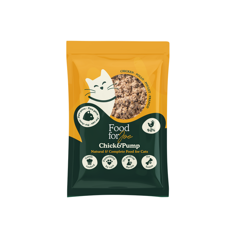 Chick&Pump - menú de pollo para gatos 200g