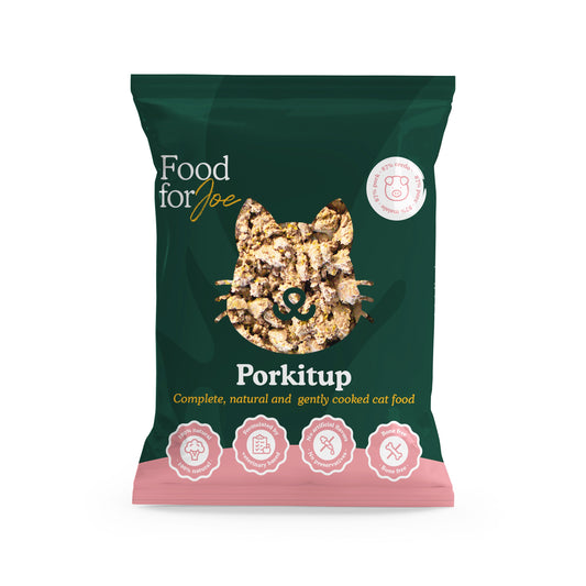 Porkitup - menu de porco para gatos 200g