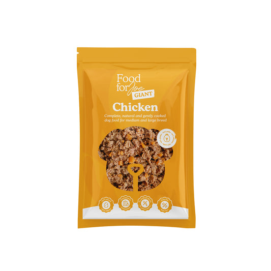 Giant Pollo 1200 gr - Receta de pollo para perros medianos y grandes