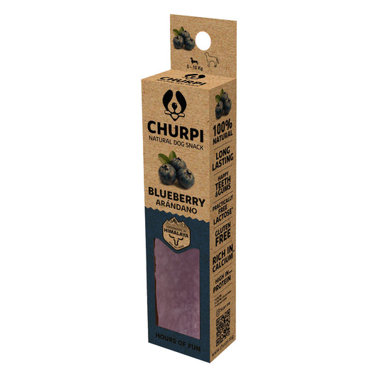 Churpi sabor a mirtilo para cães – Snack natural 130g