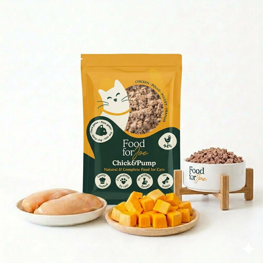 Chick&Pump - menú de pollo para gatos 200g