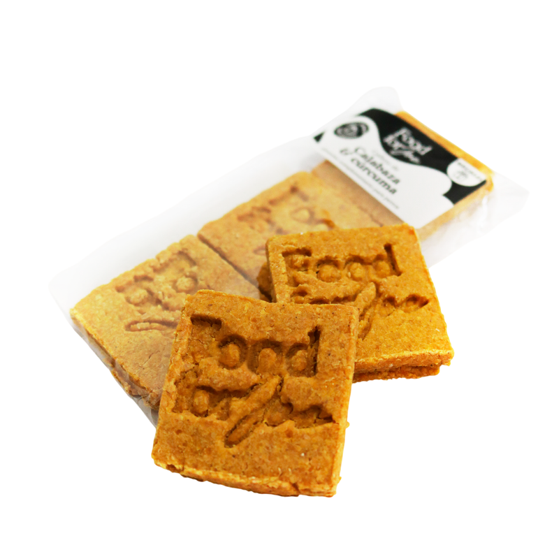 Galletas de calabaza y cúrcuma - 100% natural