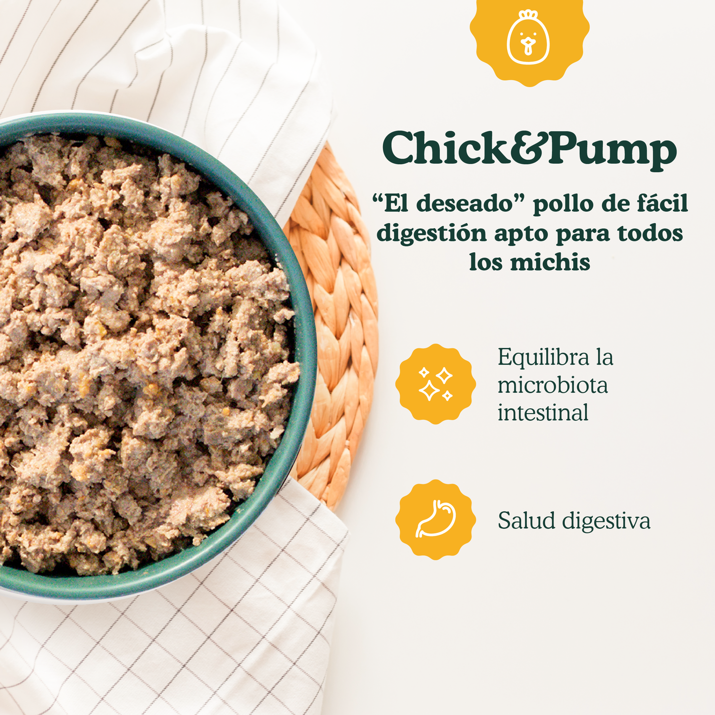 Pack iniciación a la dieta natural para Gatos - 2,8kg