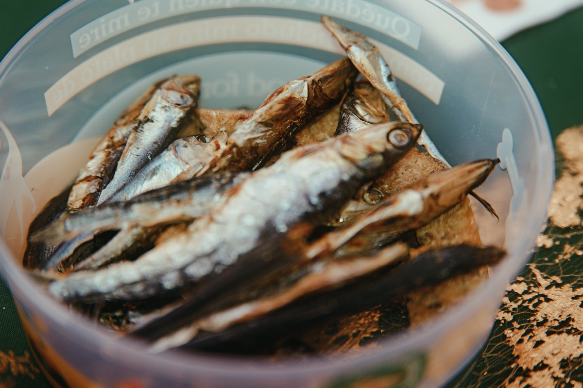 YUMMY FISH - Crunchies de boquerones - Snack 100% natural