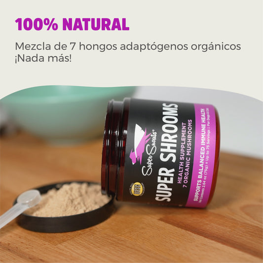 Super Shrooms - Cogumelos medicinais para cão e gato