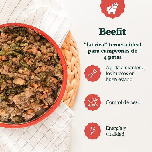 Beefit - Menu de vitela para cães 800g