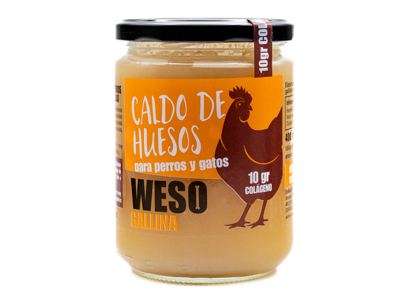 Caldo de ossos para cães e gatos - 400 ml